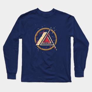 Retro Doom plus symbol Long Sleeve T-Shirt